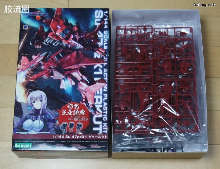 寿屋Muv-Luv系列 1比144 Su-47pzX1 - 图片